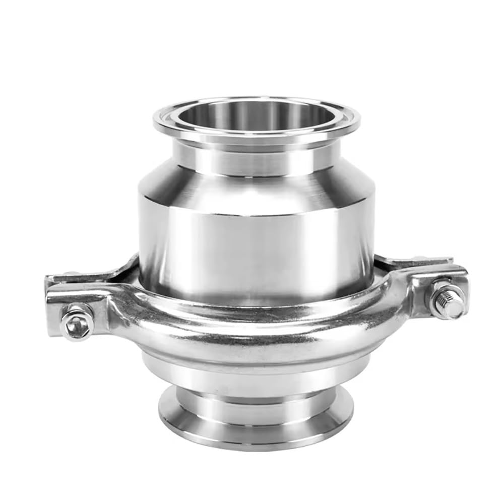 Clapet anti-retour sanitaire inox pour installation de microbrasserie artisanale et jus de fruits