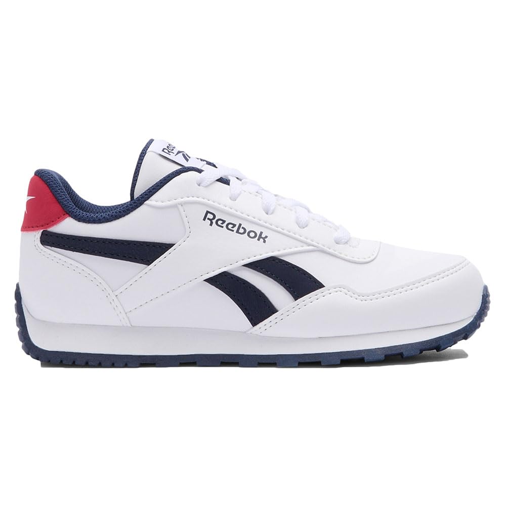 Reebok Glide Low Trainers, White/Vectornavy/Flashred, 31 EU, White Vectornavy Flashred, 12.5 UK Child