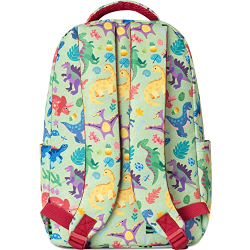 Snug-Kids-Backpack-for-School-Sports-and-Travel-Perfect-for-Ages-4-Dinosaurs