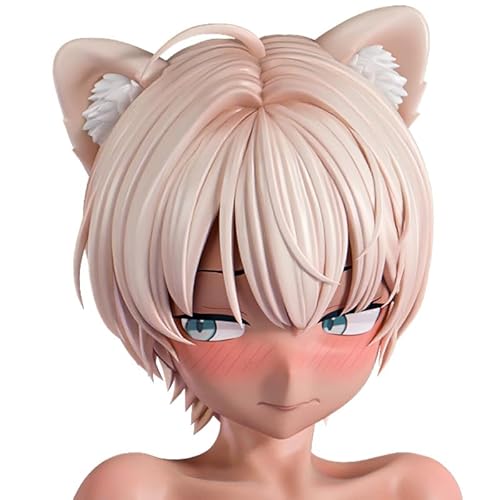 水着の褐色ケモ耳男子 ラオル 1/6スケール塗装済み完成品フィギュア