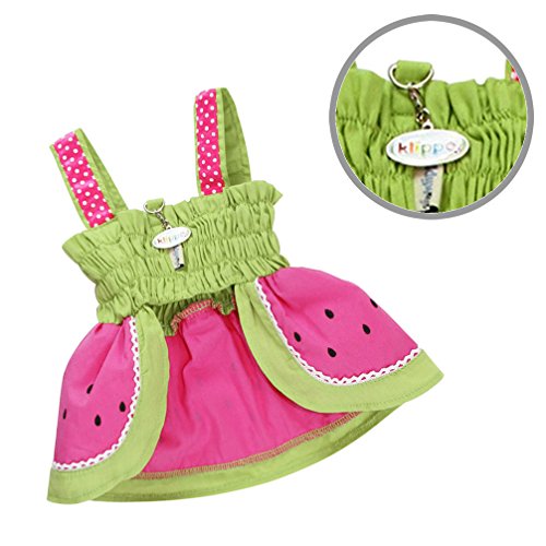 Klippo Juicy Watermelon Dog/Puppy Sundress/Picnic Dress/Summer Dress - Small #TOP2
