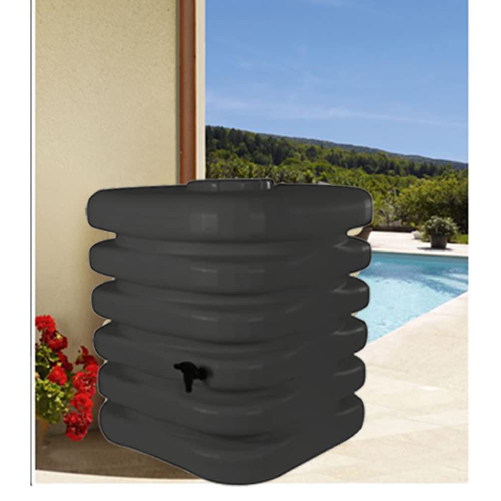 Bellijardin Récuperateur à Eau cubique 1000 litres Anthracite