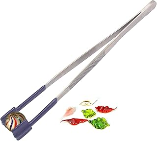 AAProTools PVC Tweezer for Marbles Large Flat Square Head Tweezers Beads & Stones - Glass Working