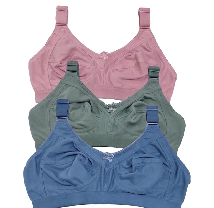 Imsa Moda Women's Cotton Full Coverage Non-Padded Wirefree T-Shirt Bra Combo - Review, Price and Buying Guide