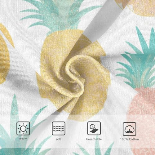 KLL Gold Glitter Pineapples Little Boys Soft Nighttime Underwear Cute Children Panties3