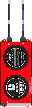 DALY LiFePo4 72V Smart BMS 120A 24S with UART Communictaion Bluetooth BMS for Rated 3.2V Lithium Battery Power Bank Protection,Off Grid Application, Solar SystemSmart BMS,120A
