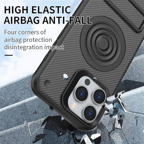 Coque iPhone 14 antichoc avec support invisible pour charger sans fil - 3