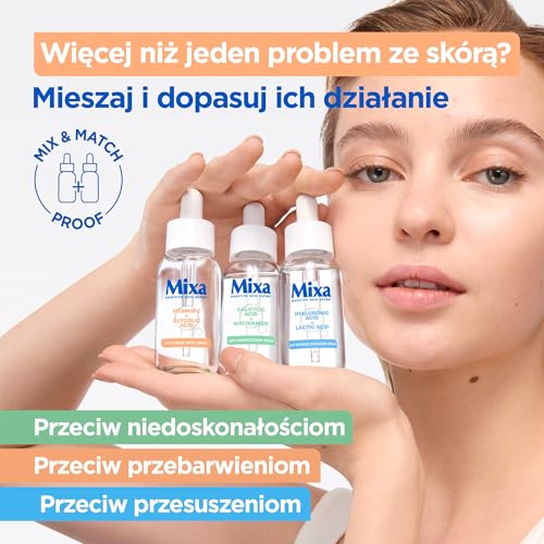 Mixa Anti-Discoloration Facial Serum, Vitamin CG +Glycolic Acid