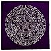 DALIN Tarot Card - Mantel de tela de terciopelo para altar de adivinación misteriosa de Elohim