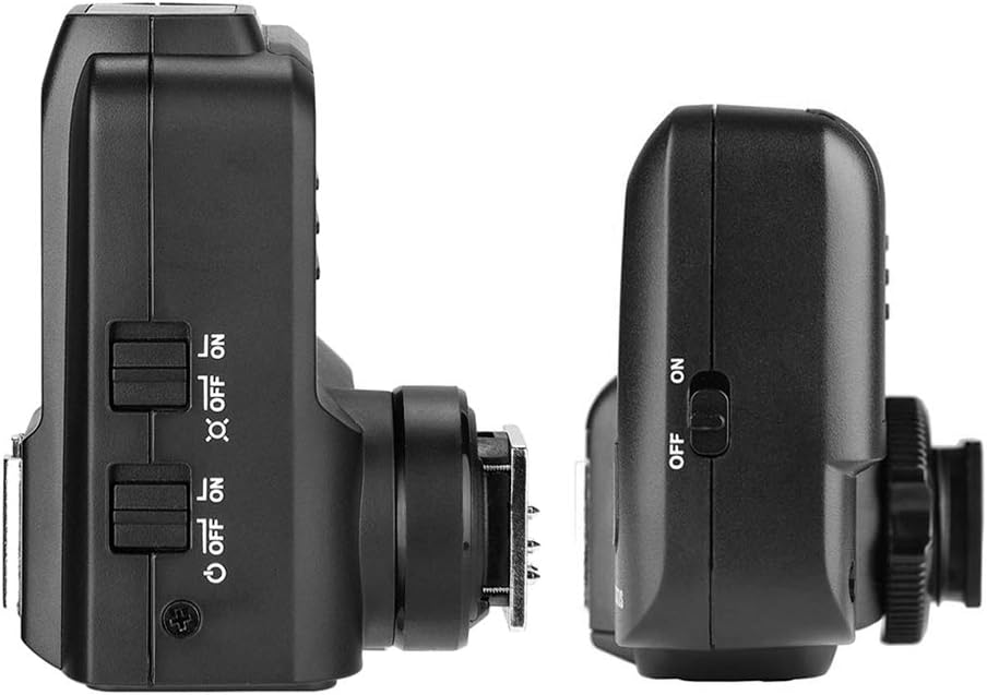 Greatest Product Godox X2T-C 2.4G TTL Wireless Flash Trigger with 2X X1R-C Controller Receiver for Canon,E-TTL II Function,Bluetooth Connect Smartphone APP Control (X2T-C & 2*X1R-C)