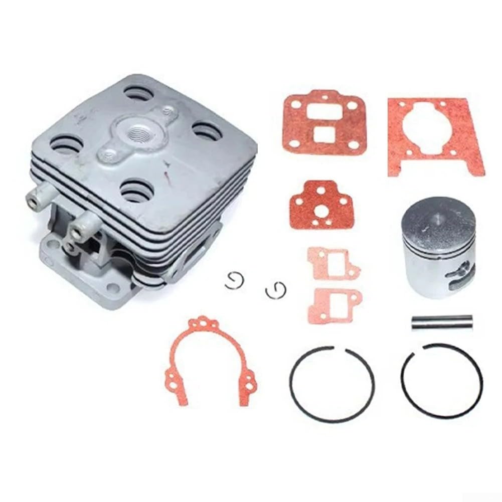 Cilindro motore per kit PISTONE per SRTZ2460 SRTZ2460F Parti di ricambio in metallo per riparazione motore tosaerba