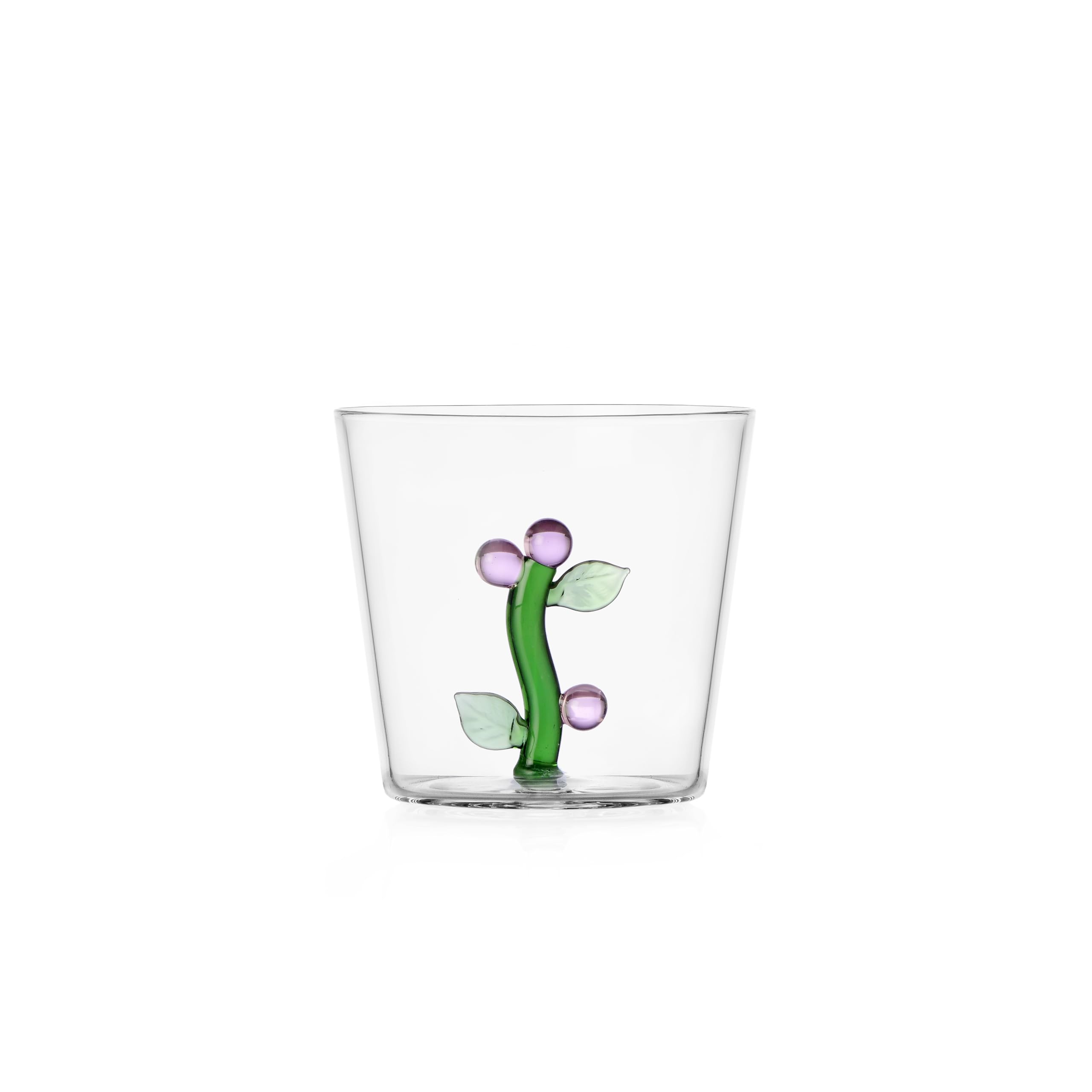 Ichendorf Milano Fiore Amber, Botanica Collection, 30 cl, Borosilicate Glass, Handmade