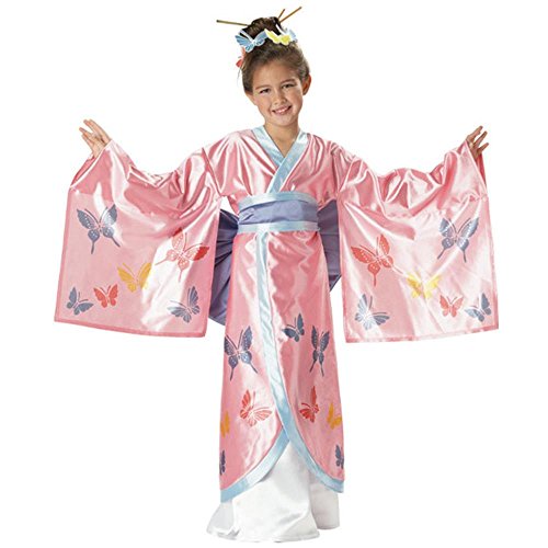 Disfraz de Kimono Japonés para Niñas Talla Única