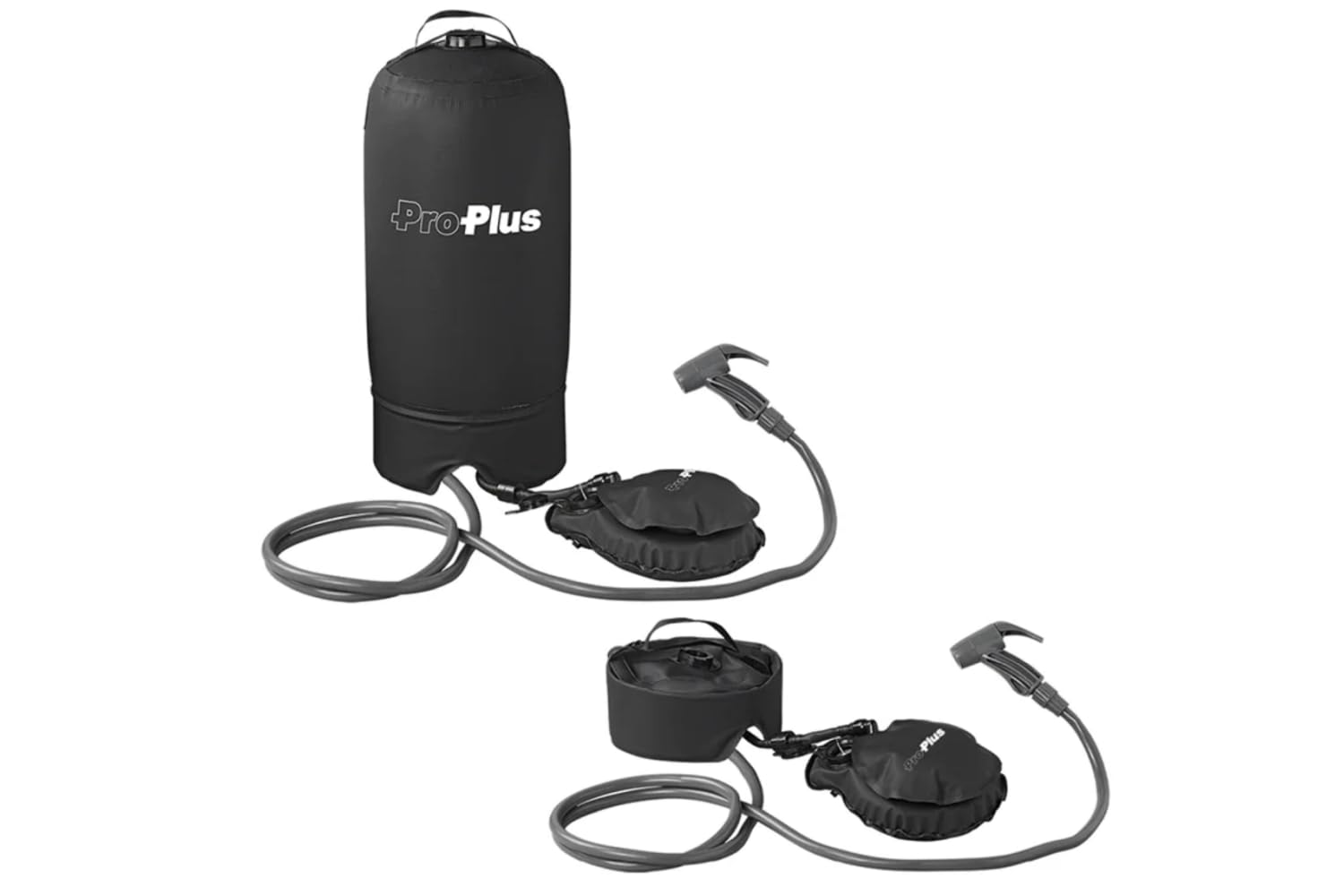 ProPlus Douche de Camping 11 L – Douche Portable à Pression pour Camping Plage et Voyage – Pompe à Pied et Sac de Transport Inclus – Noir | Réservoir compact de 11 l avec sac de transport. Idéal pour le camping, le bivouac, rincer le chien ou nettoyer le