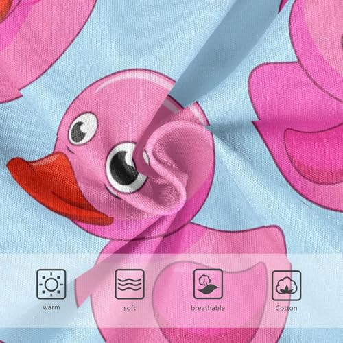 Cute Pink Cartoon Ducks Blue Toddler Underwear Floral 2t Cotton Panties Little Girl Funny Underpants Briefs3