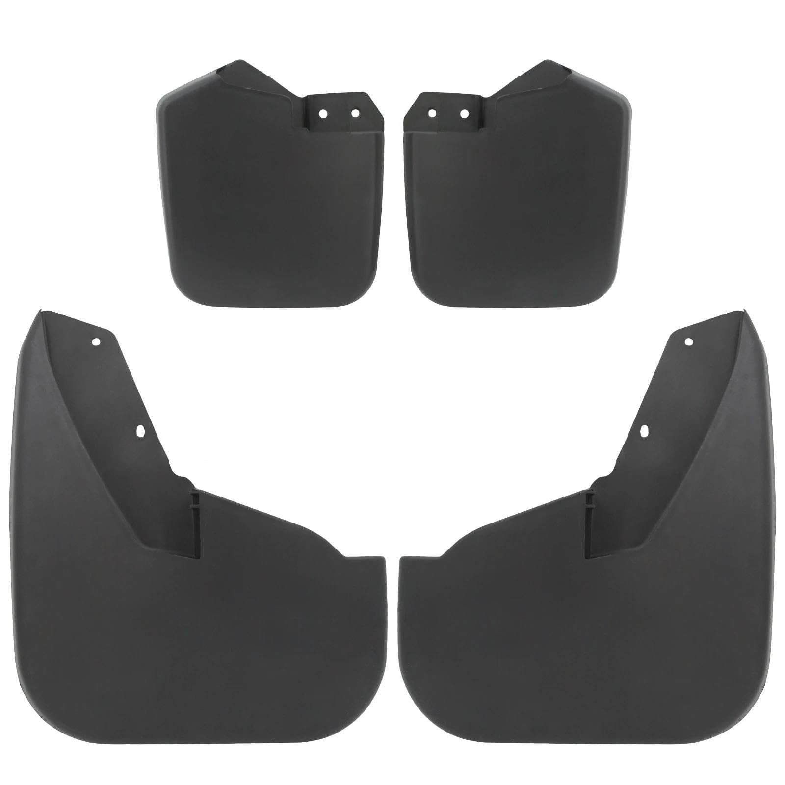 Auto Schlammklappen Für Ford Für Custom Für Transit Für Tourneo 2012-2023 Schmutzfänger Spritzschutz Kotflügel(4Pcs-With Tow Strap)