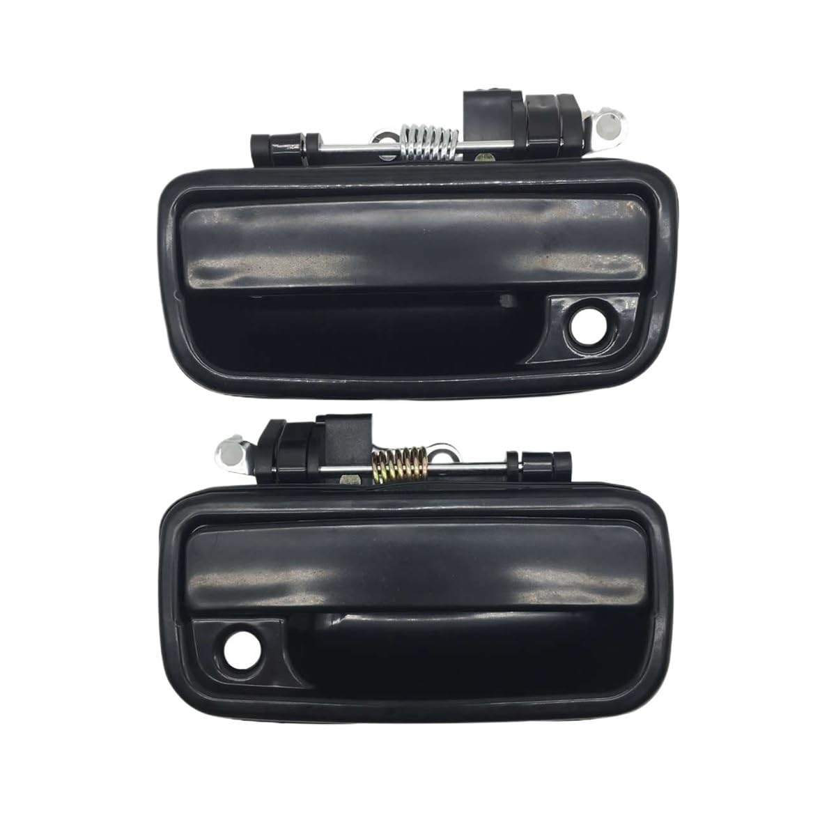 Bikkjbk Black Car Vehicle Door Handle Exterior Door Handle For Tacoma 1995-2004 Driver And Passenger Side Replaces 69220-35020 69210-35020