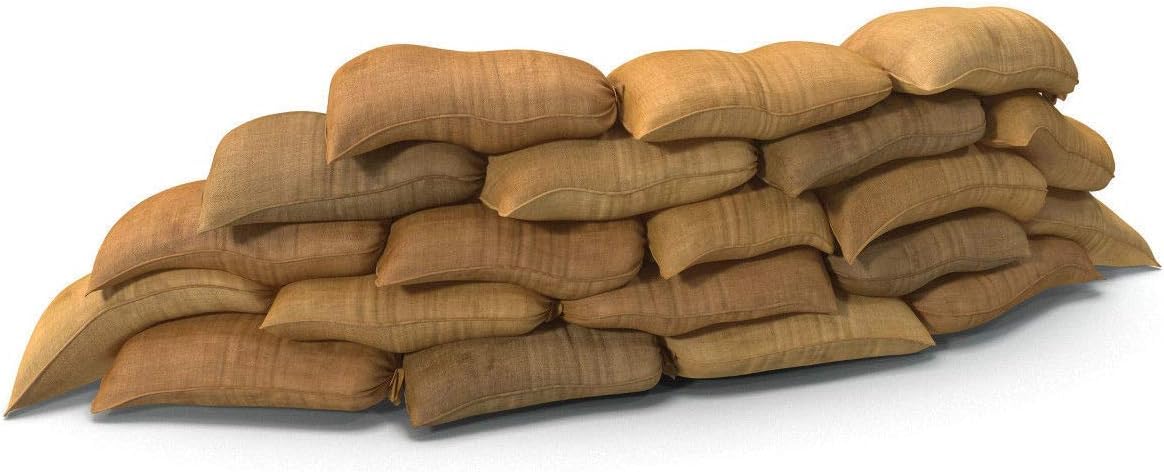 PDL – Pegdev Hessian Sandbags for Flood Protection – Sacks, Sand Bags, Floods, Sacks, Flooding, Jute. (5)