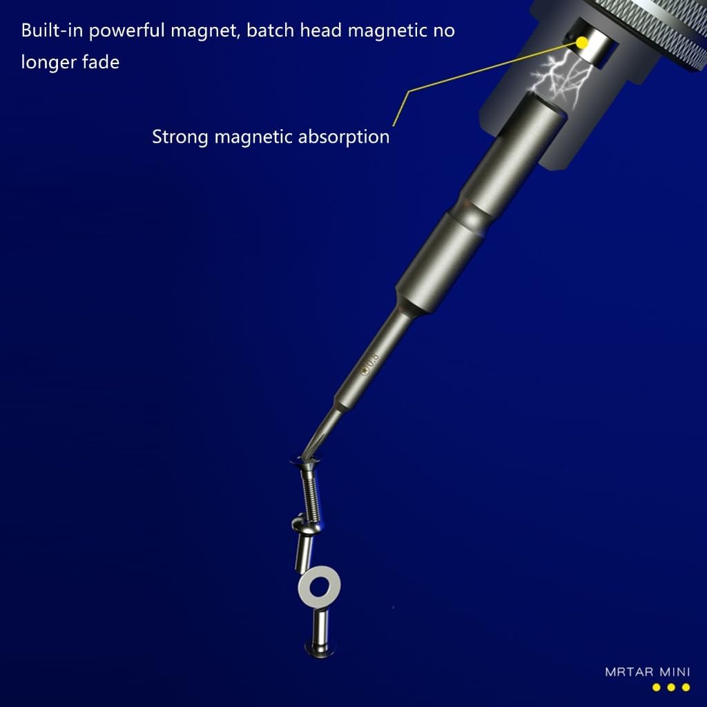 6 In 1 Screwdrivers For Phones Electronics Repair High Hardness Magnetic Tips