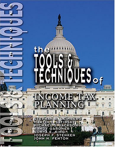 The Tools & Techniques of Income Tax Planning 0872186415 Book Cover