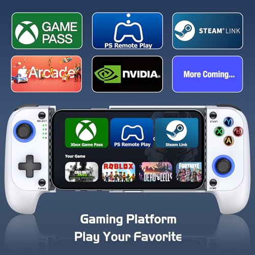 Controlador de juegos móviles con efecto Hall para iPhone y Android 4
