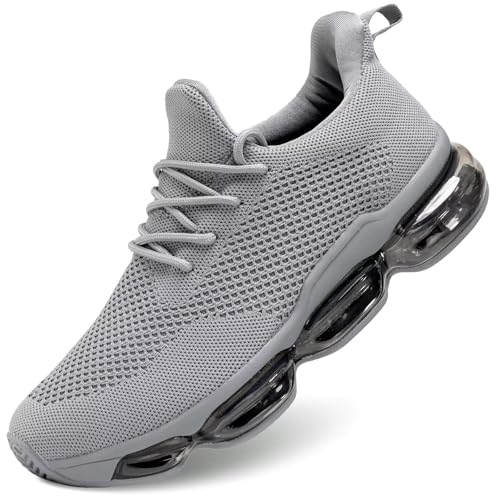 Image of Men's Air Running Shoes Non Slip Workout Casual Sport Shoes for Men Basketball Sneakers Fashion Tennis Sport Fitness Cross Trainers
