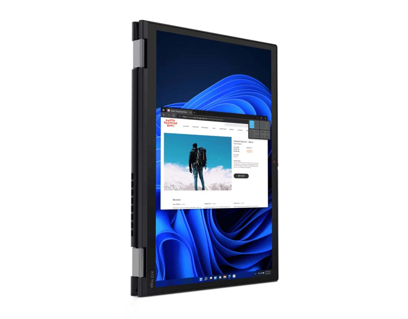 Lenovo ThinkPad X1 Yoga Gen 3, 14” Touch Display, Intel Core i7 8650U, 16GB RAM, 512GB SSD, Webcam, Windows 11 Pro, ESET Internet Security, Notebook Laptop (Generalüberholt)
