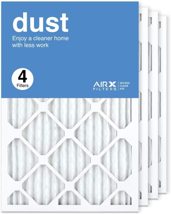 AIRx Filters 16x24x1 Furnace & AC Filter MERV 8 Dust 4-Pack