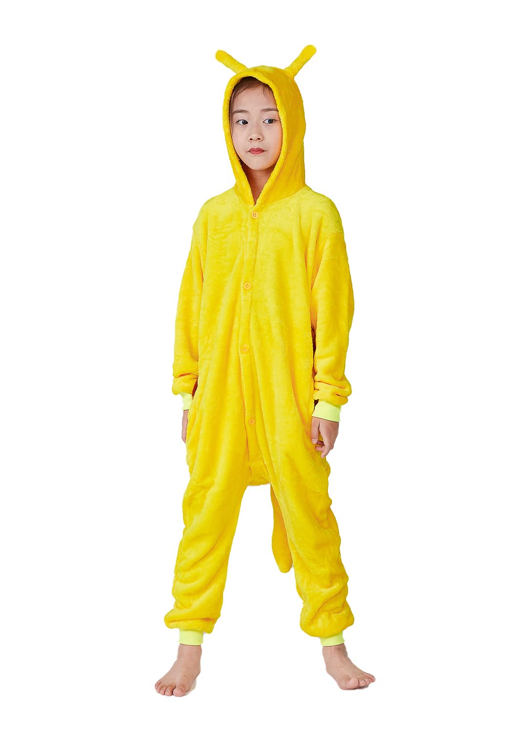 JZHJMYXDZ Kids Animal Onesie Pajamas Cosplay Costumes Sleepwear Holloween Costumes for Girls