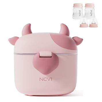 NCVI Baby Formula Dispenser On The Go And Baby Bottles Compatible