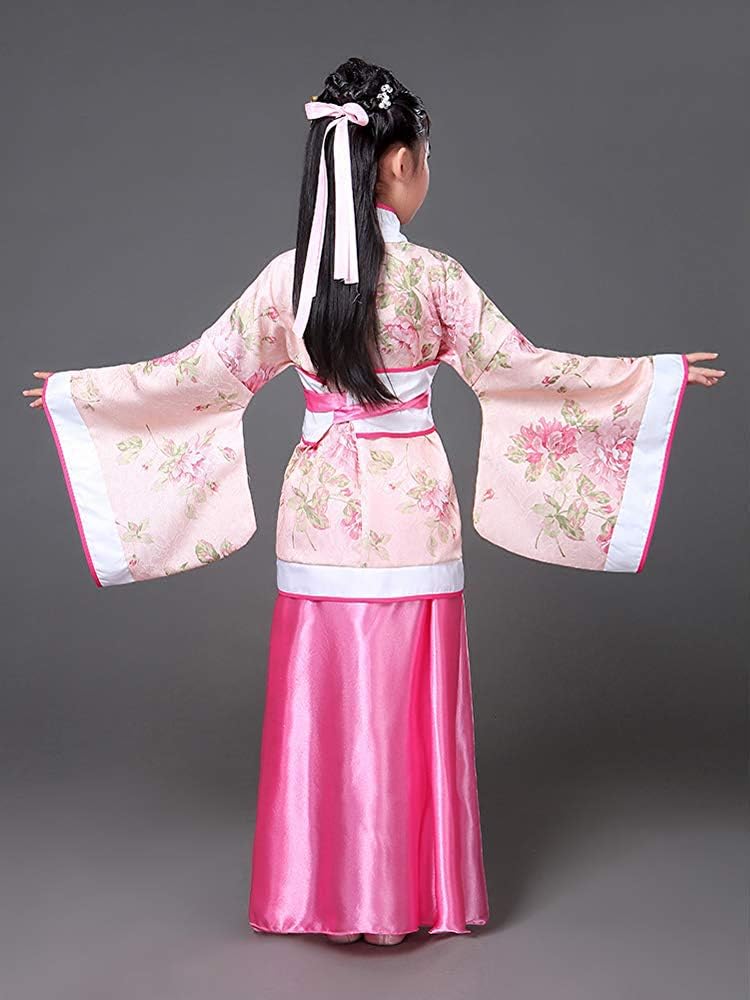 Lazutom Girls' Ancient Chinese Traditional Hanfu Dress Fancy Dress Christmas Party Dress - Image 4