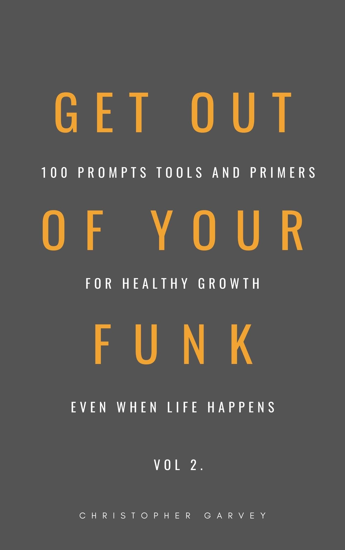 Get Out Of Your Funk: 100 Prompts, Tools and Primers for Healthy Growth. Vol 2.