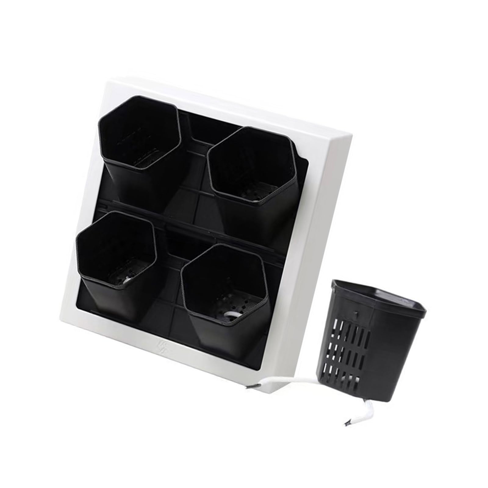HZGFNBZ Weight Durability Wall Planter Rails Planter Flower Pots Balcony Pots for Small Spaces Decoration Hanging Pot