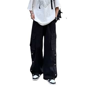 oeight  wear pants 希少！ Linsennia Gothic Cargo Pants with Pockets for Men Women