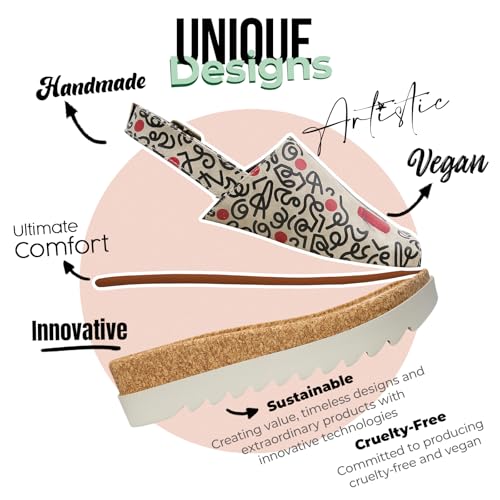 Image of DOGO Platform Sandals Women - Vegan and Handmade Wedge Sandals for Women