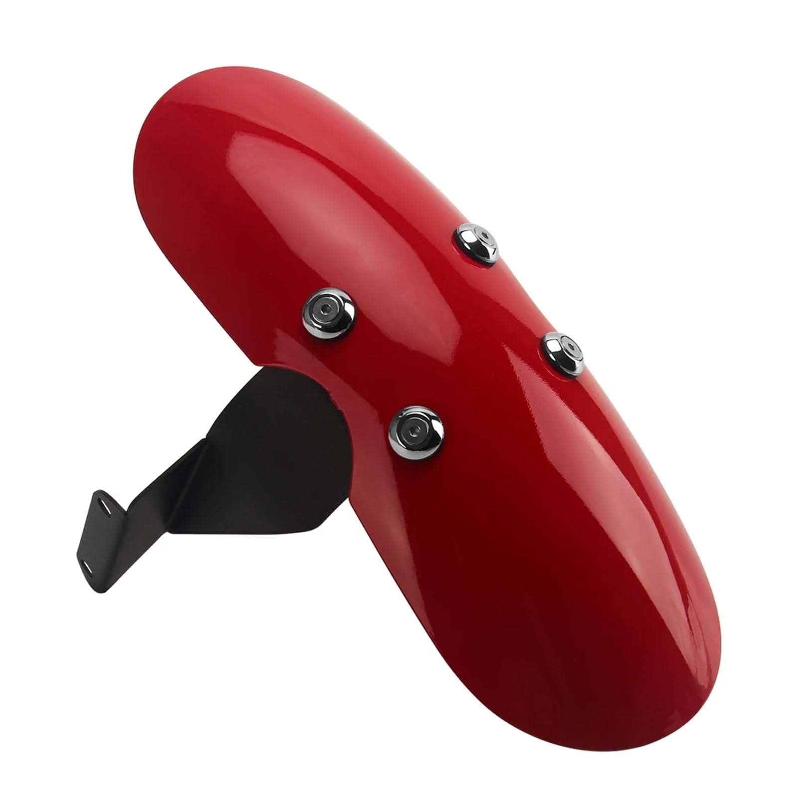 Koło przedłużenie błotnika Pasuje do Ducati Scrambler 800 400 CafeRacer klasyczna ikona motocykl przedni ochraniacz błotnika Błotnik zmodyfikowana(Red)