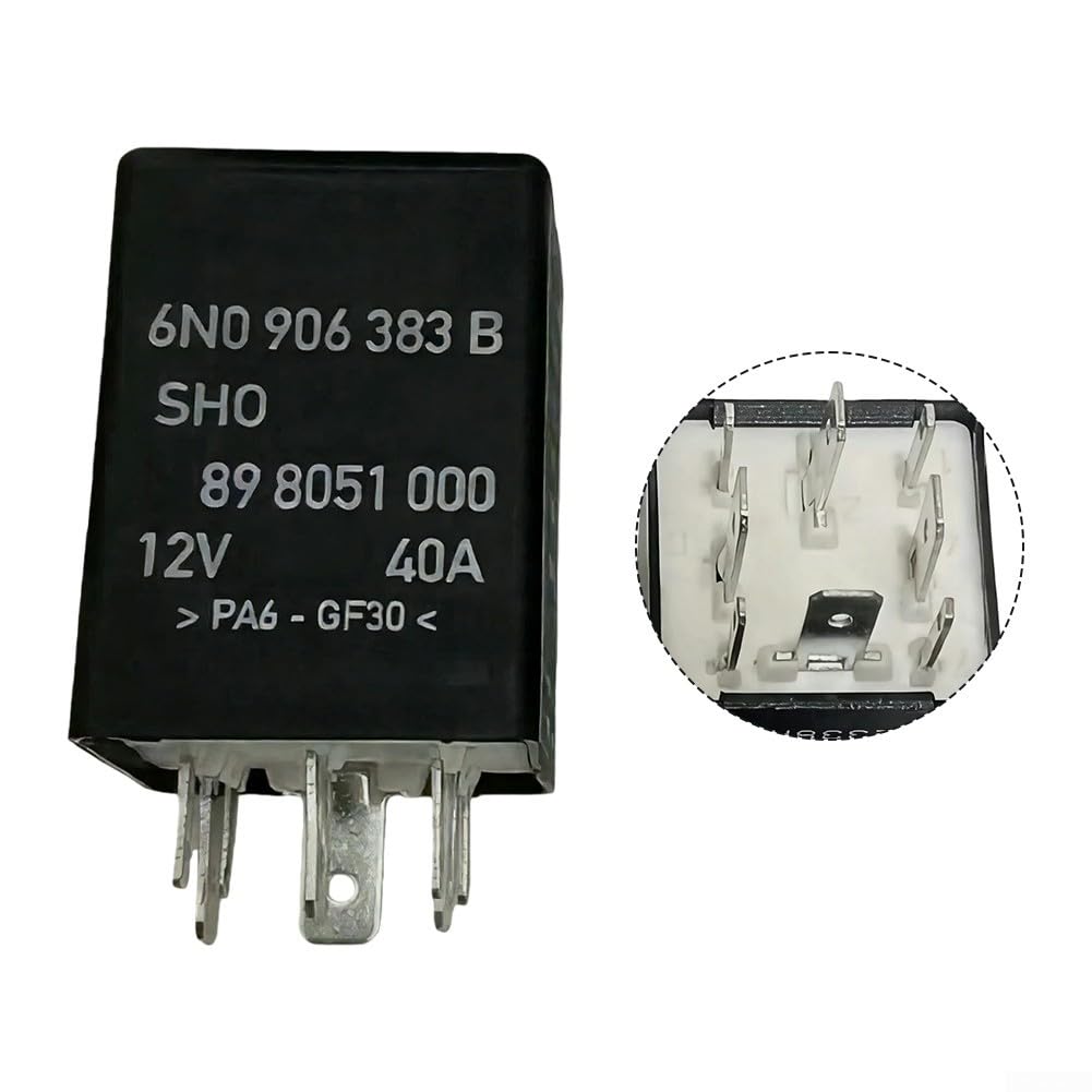 Relè carburante, 12 V, 40 A, n. 410, relè 6N0906383B per Seat 1996-2010, 8 pin, relè di ricambio