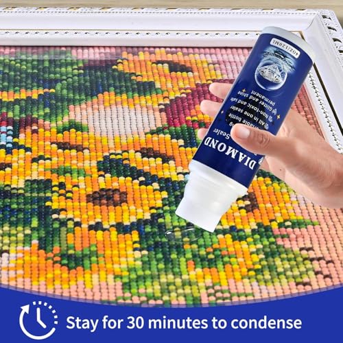 Image of 2pcs Diamond Painting Sealer, Diamond Art Painting Accessories Glue(8OZ)