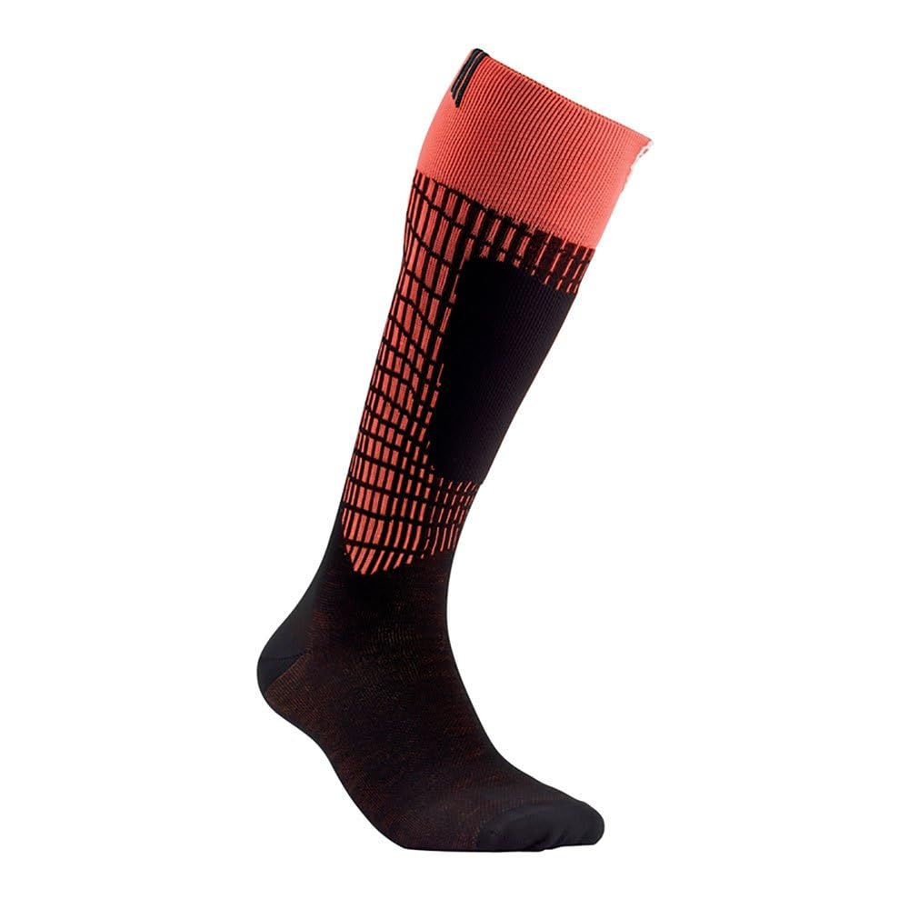 Sidas Ski Comfort Socks Ski Socks - Orange/Black, Sm(39-40)