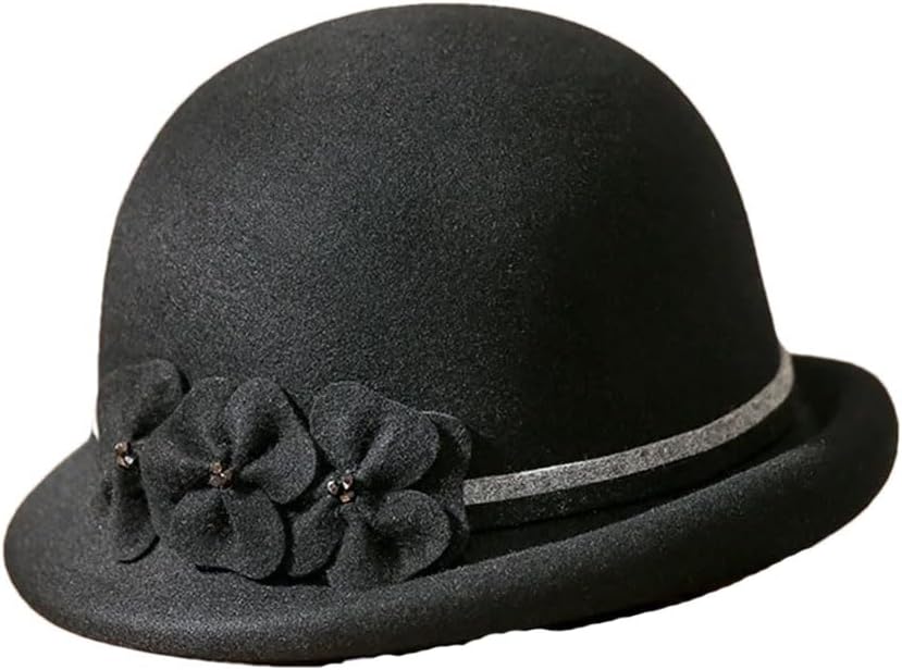 Lady Chic Felt Fedora Winter Wool Hat Women Party Formal Cloche Hats