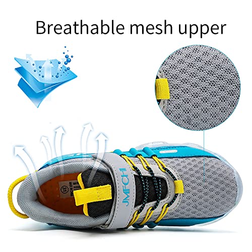 Image of JMFCHI Boys Girls Kids Sneakers Knitted Mesh Running Tennis Athletic Shoes | Breathable,Lightweight,Comfortable,Non-slip,Easy wear,Casual fashion,Indoor outdoor,Gym sport,Daily play,Little /Big Kid