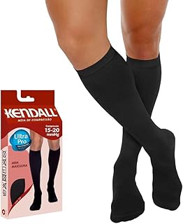 Kit 2 Pares de Meia Kendall 3/4 Compressão 1802