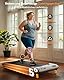BestGod Laufband für Zuhause und Büro, Walking Pad mit Steigung 5%, Laufbänder 2.5 HP, leises Walking Pad mit Fernbedienung, bis 150 kg Belastbar