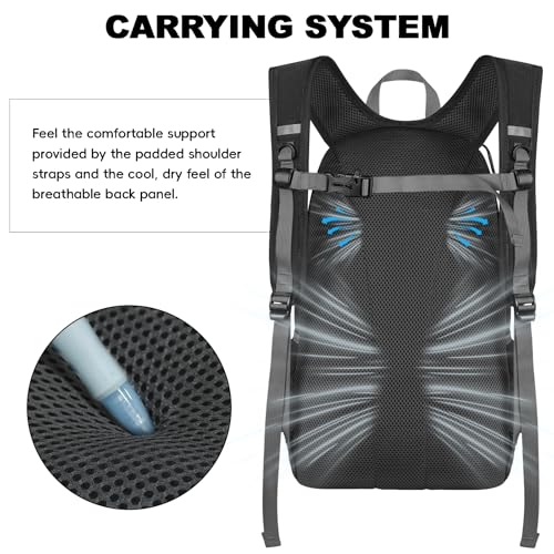 Seektop 20L Foldable Waterproof Backpack