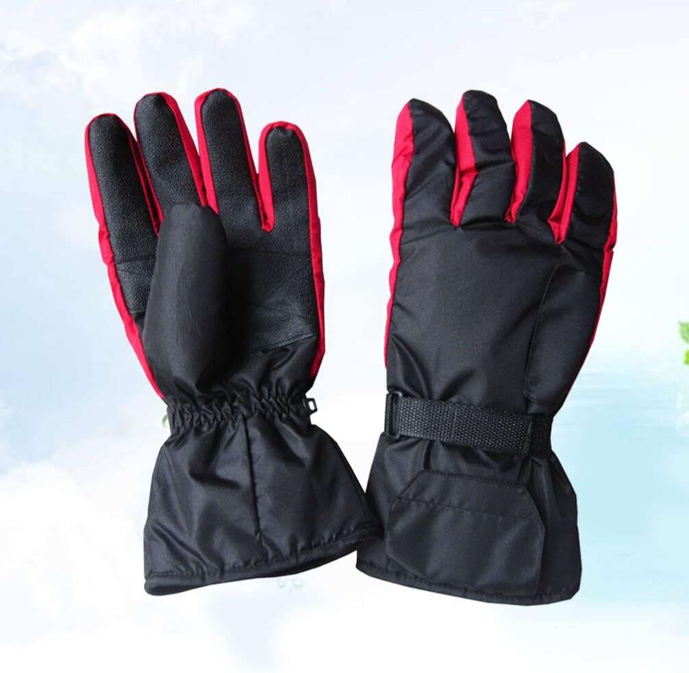 1 Pair Heating Gloves Heated Gloves Electric Gloves Temperature Control Gloves -Slip Ski Glove Gloves for Working Out Waterproof Gloves for Man Thermal Gloves Outdoor