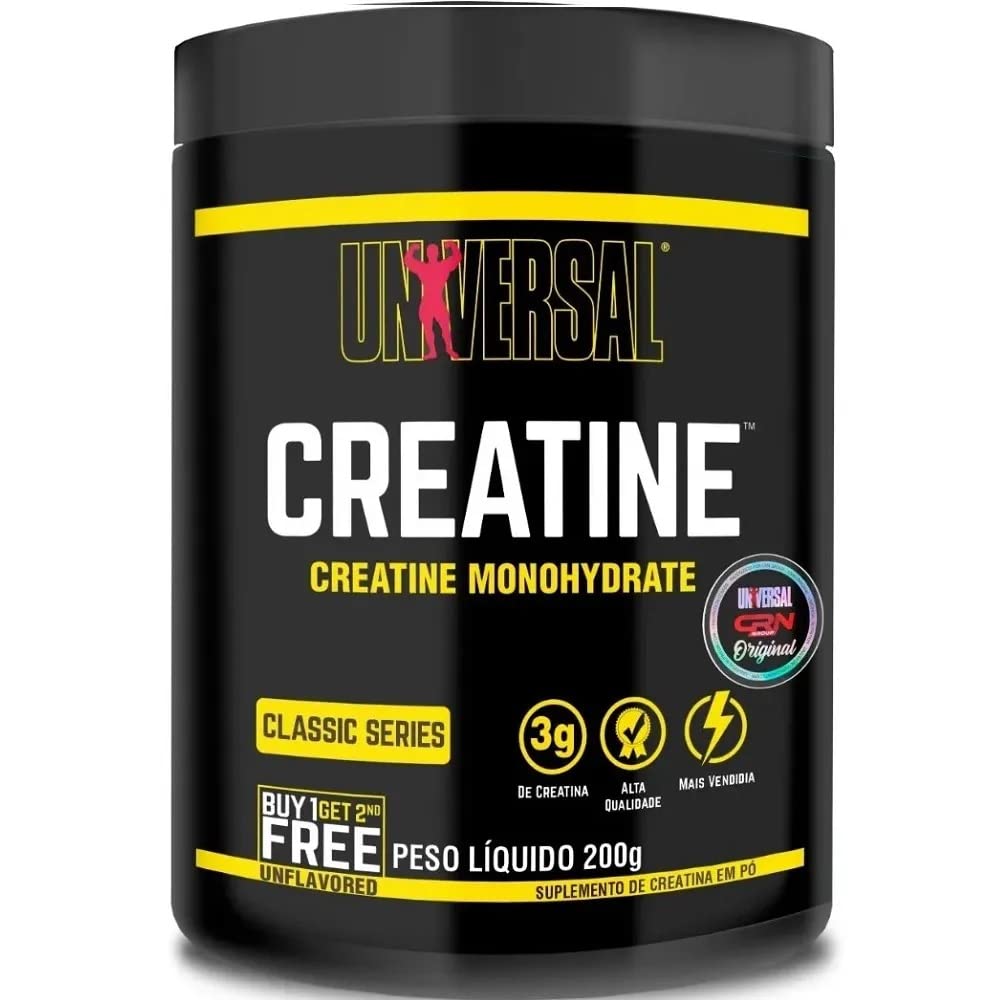 Creatina Universal Original Importada 200g