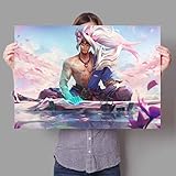 league legends skins price 4.Posters are suitable for walls in living rooms, homes, bars, cafes, offices, etc. It can also be decorated on furniture or cars.