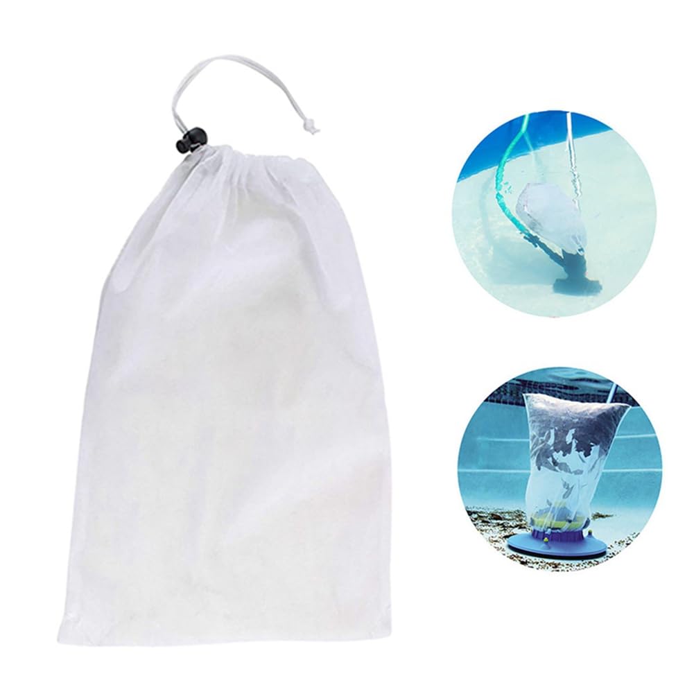 2x Pool Filterbeutel - Mehrzweck Filterbeutel Für Pools & Aquarien