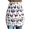 ISMARTEN Egg Collecting Apron, Multi-Egg Gathering Workwear Apron for Housewife Farmhouse Kitchen Home (Adult)