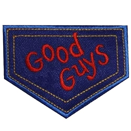 Good Guys Applique Patches Funny Cute Embroidered Appliqu Patches Tactical Military Morale Armband Combat Badges Sew On Appliques Fabric Decorative Patch
